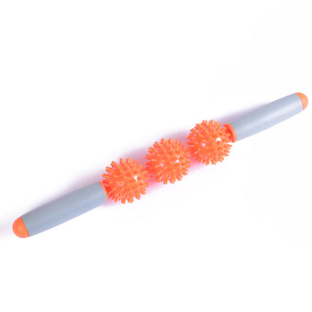 Hot Sale Get-Fit Portable ABS Steel Free Weight Yoga Roller EVA PVC Muscle Soreness Back Massage Stick Exercise Foam Rollers
