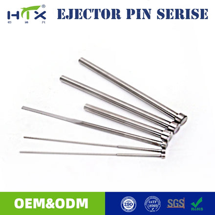 Super Din Stepped Ejector Pins 1530 Rectangular Cooling Engraved Metal Specification Sets for Moulds