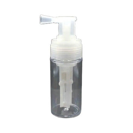 110ml Transparent AS Material Plastic Empty Bottle Container Bulk Baby Talcum Powder Bottle for Feet