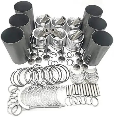 SUNORO Mitsubishi 6D14-T Engine Overhaul Rebuild Kit for Caterpillar CAT E180 Excavator