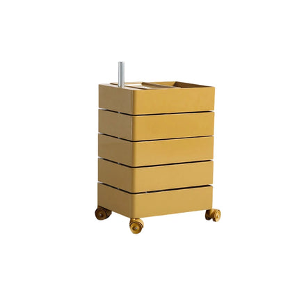 360 Degree Rotating Modern Plastic Storage Cabinet Sofa Side Simple ABS Folding Organizer Living Room Bedroom