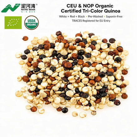 Wholesale Nihewan Raw Quinoa Grain White Red Black Tricolor Quinoa Rice Bio Quinoa