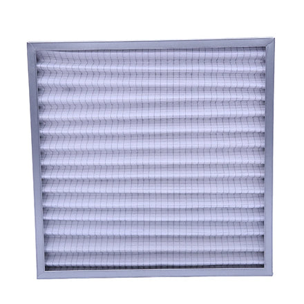 High Capacity Top Quality 592*592*46mm Wire Mesh Pleated Air Filter for Air Conditioner Synthetic Fiber