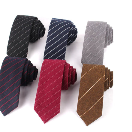 Shengzhou Tie Manufacturers Cheap Ties for Men Striped Formal Tie Necktie for Men Business Wedding