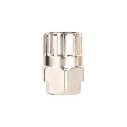 Silver Guaranteed Bicycle Accessories Disassembly Freewheel & Cassette Flywheel Remover Tool for Bike Screw Removal