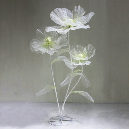 Net Red New Giant Silk Flower Wedding Stage Decoration Props Road Lead Flower Exhibition Window Decoration Flower
