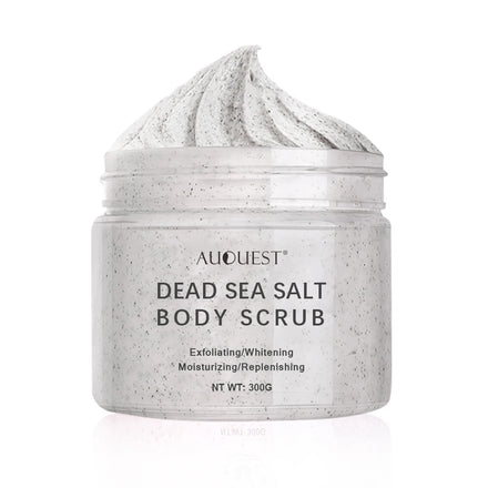 Custom logo Sea Salt Body Scrub Private Label Organic Vegan Whitening Exfoliator Deep Cleansing Moisturizing  Sugar Body Scrub