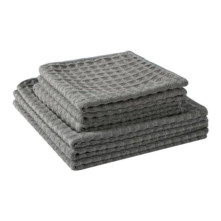 BearFamily Microfiber Kitchen Wash Cloth Waffle Towel Lint Free Quick Dry Thick & Soft High Quality