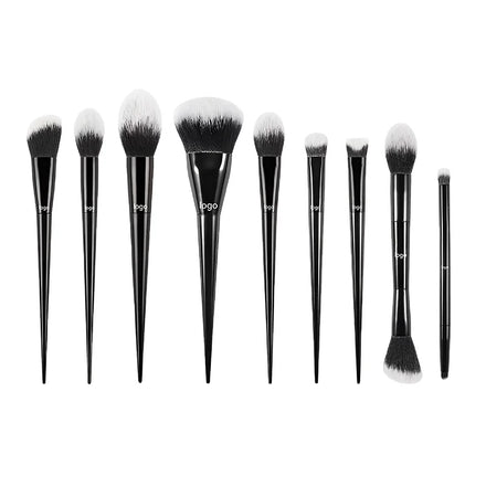 Private Label Profession Luxury Synthetic Makeup Brush 9pcs for Face for Eye Makeup Brushes Set
