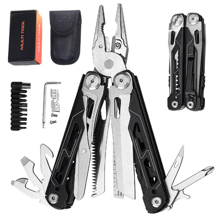 Wholesale 18-in-1 Professional Heavy-Duty Pliers Multi Tool with Replaceable Wire Cutters Bit Kit
