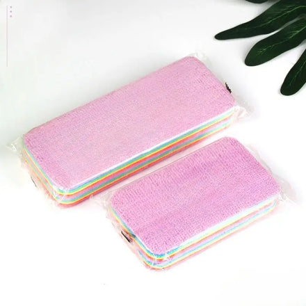 PVA Blending Microfiber Kitchen Bathroom Use Multifunctional Water Absorbent Tearing Kitchen Cloth for Dish Cleaning