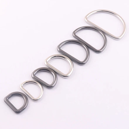 1 Inch Alloy Metal Luxury Bag D Ring Buckle for Leather Purse