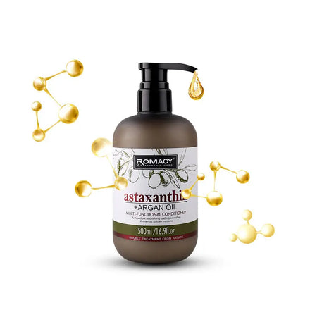ROMACY Astaxanthin Argan Oil Hair Growth Shampoo and Conditioner Private Label Wholesale