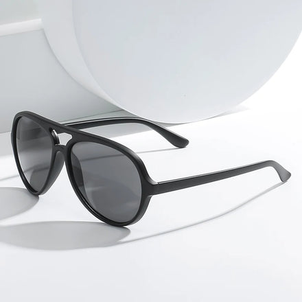 New Fashion Brand Designer Polarized Sunglasses for Men and Women Pilot Style UV400 Optical Lenses with PC and TAC Frames
