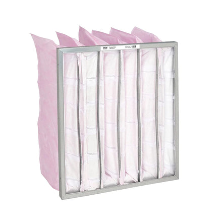Bag Filter F7/MERV12 Customized Size HVAC Filtration Equipment Air System HVAC Pocket Bag Filter Industri air