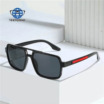 Teenyoun 2024 Est Competitive Price Double Bridge Sunglasses Polarized High Def Sunglasses Men Wholesale