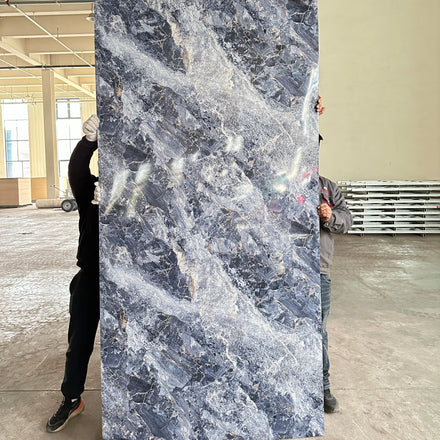 UV Coated Marble Sheet PVC 4*8 ft High Gloss Kitchen Cabinets and Hotel Elegant Marble Panel Board Product Category
