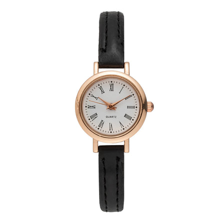 New Korean Version Women's Compact and Minimalist Temperament Student Couple Women's Quartz Watch