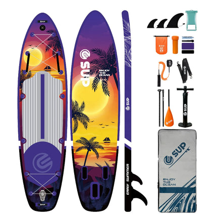 ESUP High Quality Double Layer Inflatable SUP Surf Board Stand-Up Paddleboarding Accessory for Waterplay