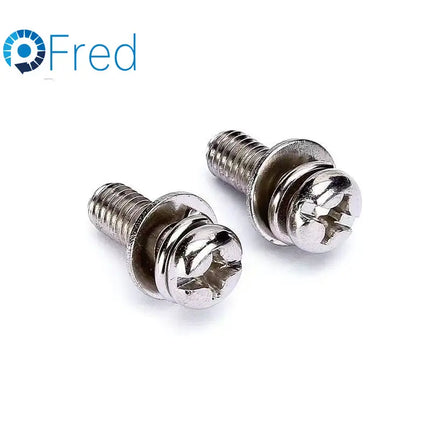 DIN7985 ISO Zinc Plated Cross Recessed Pan Button Head Screw Stainless Steel Deck Screws M3 10mm Various Applications Inch