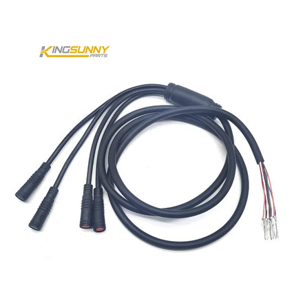 King Sunny 4 in 1 Connector Cable for Kugoo M4 Electric Scooter Dashboard Motor Power Cord Data Line Parts Accessories