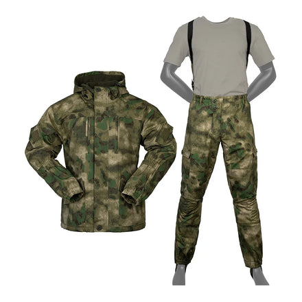 China Cema Fleece Inner Waterproof Rip Stop FG GORKA Combat Hunting Camouflage Clothing Uniform