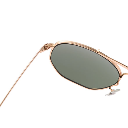 Square Men Polarized Sunglasses Oversized Metal Male Sunshades Sun Glasses Man Fashion Driving Eyewear Custom Logo