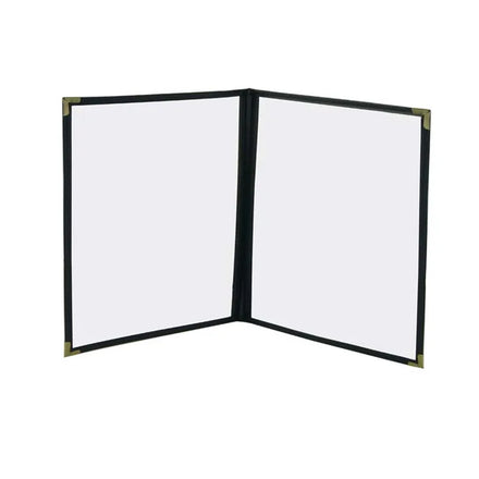 Menu holster Leather cookbook transparent cover production of A4 loose-leaf book Chinese restaurant page plate shell