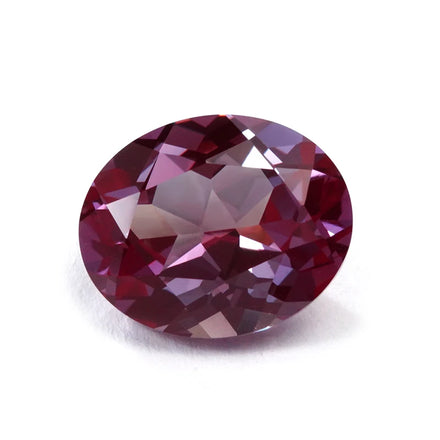 Pink Alexandrite 0.5-21ct Oval Cut Synthetic Alexandrite Sapphire Bracelet Stone