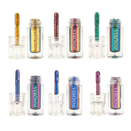 Wholesale 6 Color Chrome Eyeshadow Eye Makeup Chameleon Liquid Eyeshadow