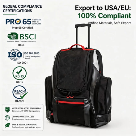 Large Hockey Backpack Carry Hockey Equipment Multi Sport Skates Backpack Travel Bag Hockey Pond Equipment Backpack Bag