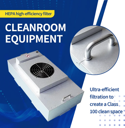 Manufacturer FFU Fan Filter Unit with H13 H14 HEPA for Cleanroom Laminar Flow Hood Hepa Ffu Fan Filter Unit