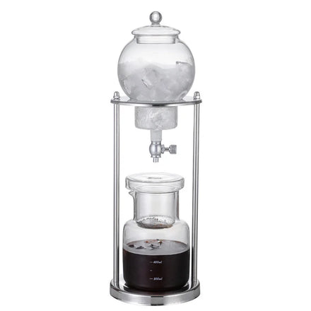 Avanti Factory Sale USA Style Ice Coffee Maker Heat Resistant Transparent Glass Coffee Drip Sets 600ml Eco-Friendly Custom Logo