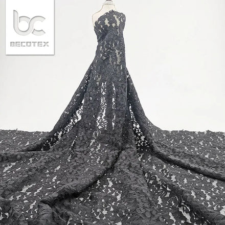 2026 Hot Sale French Stretch Chantilly Lace Wedding Dress Fabric