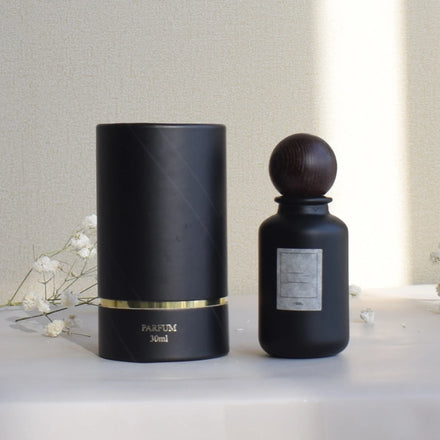 30ml 50ml 100ml for Cap Glass Perfume Spray Bottles with Hot Stamping and Pump Sprayer Amber Color Packaging Box