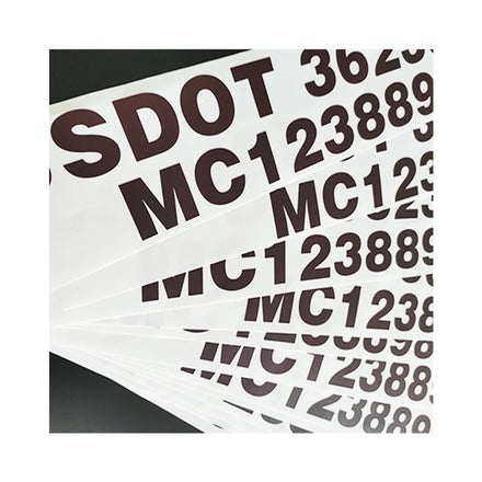 Custom Weatherproof Die Cut Logo Window Sticker Lettering Decals New Design Transfer Windshield Bumper Vinyl Car Automotive
