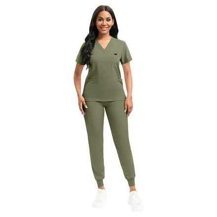 In Stock 42122 Stretchy Sequin Suit Women With Ruffles Online Shop Suits For.women Scrub Tops Women