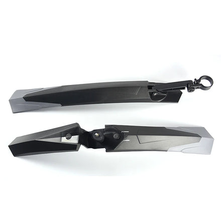 ZOYOSPORTS Black MTB Bike Flexible Bicycle Mudguard Fender Front Rear Plastic Adjustment Guaranteed Quality Bicycle Accessories