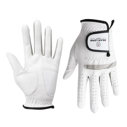 Premium Quality Custom Logo Cabretta Leather Golf Gloves for Men for Sports and Outdoor Activities