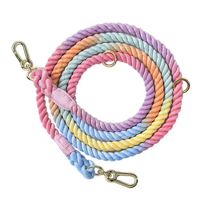 Premium Quality Multifunctional Pet Leash Dog Leads Double Head Hand Free Dog Leash