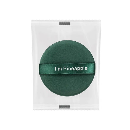 Air Cushion Puff in Candy Bag Pineapple Pie Dry and Wet Customized Cosmetic Makeup Powder Puff