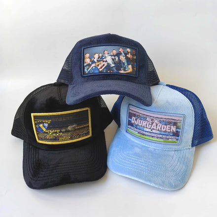 Five Panel High Crown Original Unisex Caps Velvet Mesh Trucker Hats Custom Logo Photo 3D Embroidery Puff Breathable Waterproof