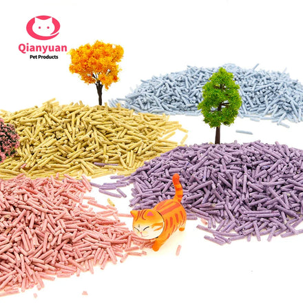 High Quality Original Green Tea Honey Peach Tofu Cat Litter Eco-Friendly Super Absorption Moisture Control Pet Training Supplies