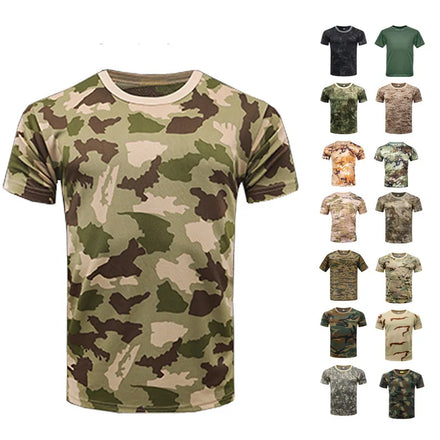 SP23-3038 T-shirt Outdoor Shirts Training Clothing Outdoor Hunting Tactical T-shirt