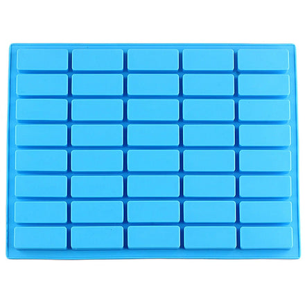2528 Silicone 40 Long Strip Ice Tray Chocolate Diy Cake Ice Cube Biscuit Pastry Baking Mold 152