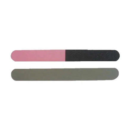 3 Sides Mini EVA Nail File Zebra Double Side Disposable Pink White Black Colors 80/240 Grit VW-SNF-033