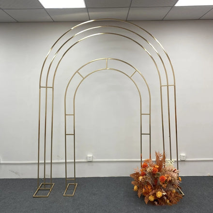 BJ220139 Wholesale Arch Shelf Circular Arc Shelf Semi-circular Arch Door Active Corridor Shelf Background Arch Wedding Iron