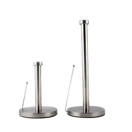 Hot Selling Bathroom Rope Toilet Paper Roll Holder Stand Metal Bathroom Standing with Weighted Base
