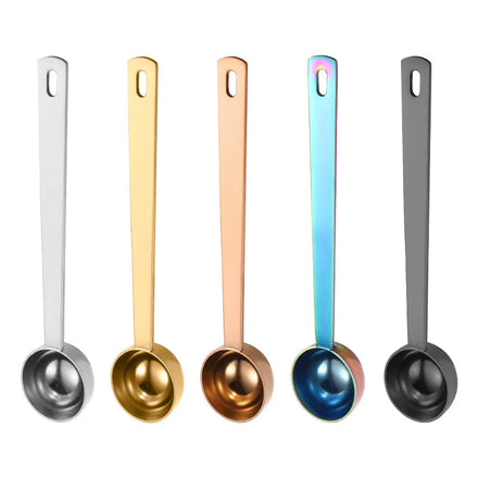 Custom Cutlery Set Metal Long Handle Measuring Spoon 5ml Coffee Scoop and Power Tool Scale Spoon for Home Kitchen Use