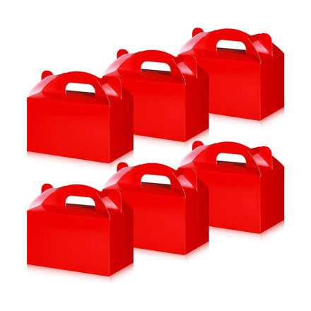 Red Board Wedding Candy Chocolate Festival Happy Baby Birthday Pastry Gift Reusable Portable Paperboard Packaging Box